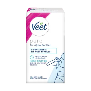 Veet Pure 16'lı Bikini&Koltuk Altı Ağda Bandı
